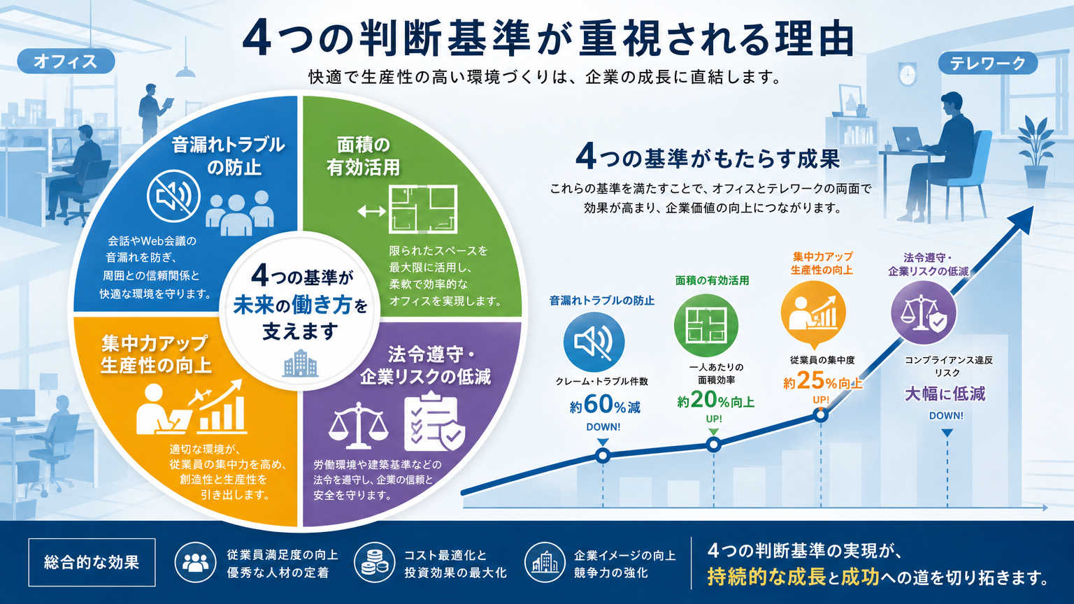 簡易ブース選びで4軸の判断基準が重視される理由